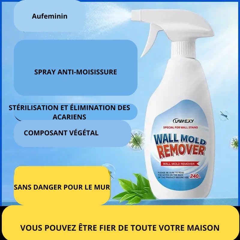 🧼 Mold Elimination Spray – Powerful &amp; Multifunctional – 240 ml / THE END OF MOLD IN THE HOME. NO MORE MOLD WITH THIS SPRAY! 